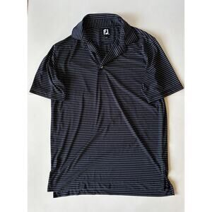 FootJoy FJ ProDry Golf Polo Shirt Men’s Size M Stripe Short Sleeve